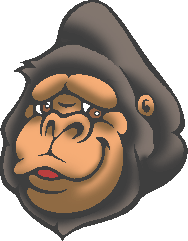 Gorilla clipart