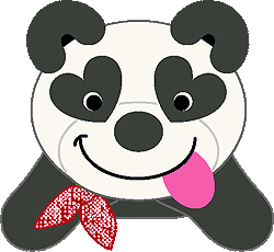 Panda clipart images, icons