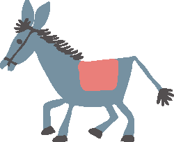 Donkey/ Ass illustration