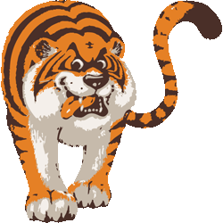 Tiger web art