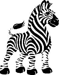 Zebra clipart