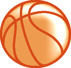 Basketball clipart