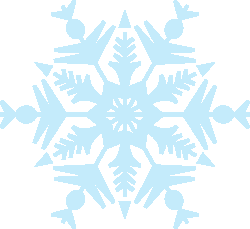 Snow crystal illustration