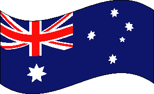 Flag of Australia clipart picture