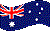 Flag of Australia clipart icon