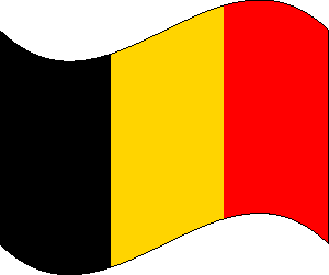 Flag of Belgium clipart picture