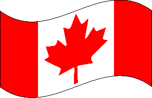 Flag of Canada clipart picture