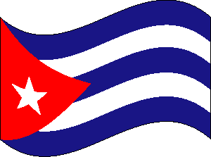 Flag of Cuba clipart picture