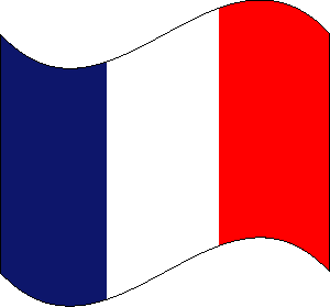 Flag of France clipart picture