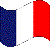 Flag of France clipart icon