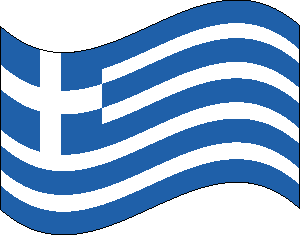 Flag of Greece clipart picture