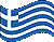 Flag of Greece clipart icon