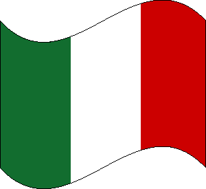 Flag of Italy clipart picture