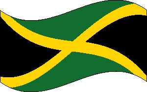 Flag of Jamaica clipart picture
