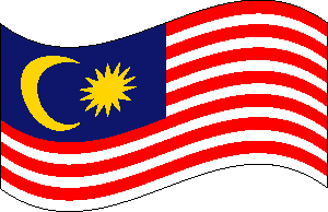 Flag of Malaysia clipart picture