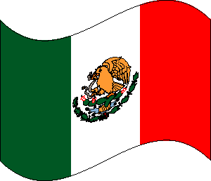 Flag of Mexico clipart picture