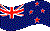 Flag of New Zealand clipart icon