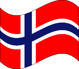 Flag of Norway clipart picture