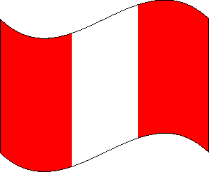 Flag of Peru clipart picture