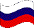 Flag of Russia clipart icon