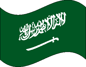 Flag of Saudi Arabia clipart picture
