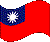 Flag of Taiwan clipart icon