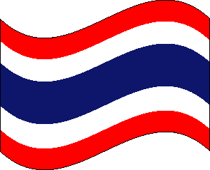 Flag of Thailand clipart picture