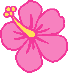 Hibiscus clipart