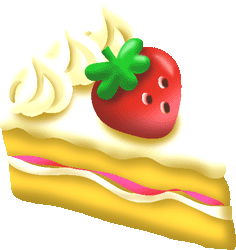 Strawberry shortcake illustration