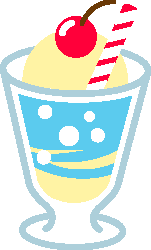 Cream soda illustration