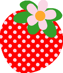Strawberry web graphic