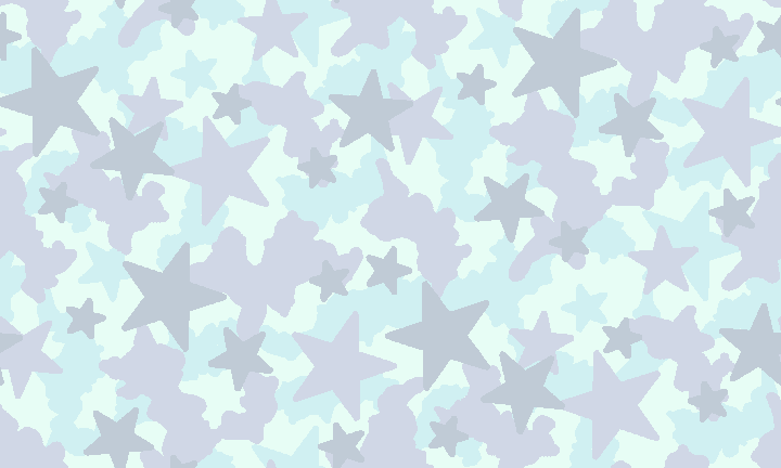 Camouflage Design with Star background