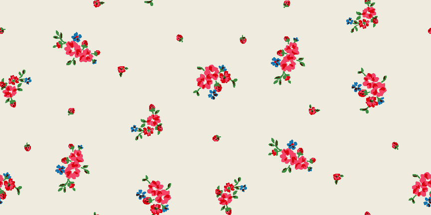 Flower Print (small)-11 background