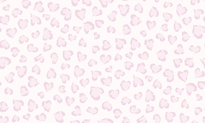 Pink Tiger Print Wallpaper. Animal Print HEART-Shaped