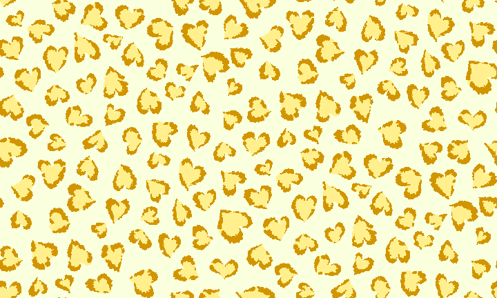 Animal Print HEART-Shaped Leopard Print image