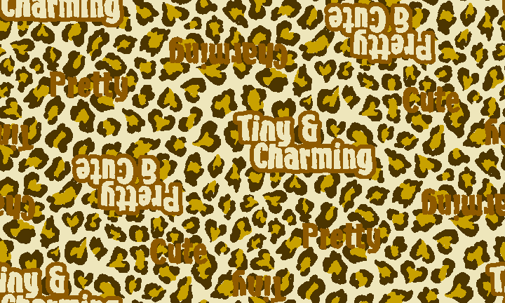 Animal Print LEOPARD Print with Logos background