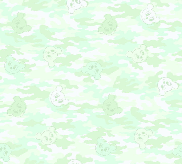 Camouflage Design with Cub(Bear) clipart