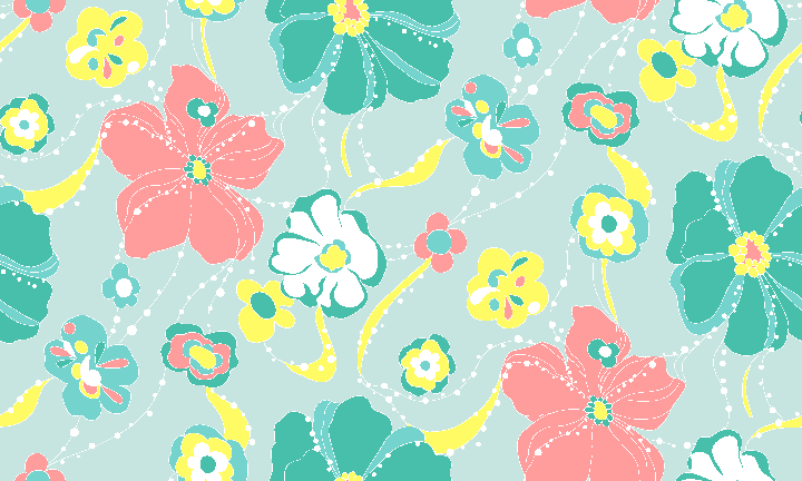Flower Print-2 background