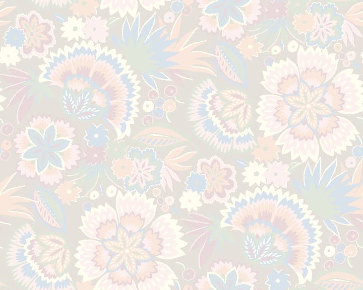 Oriental Flower Print-2 wallpaper